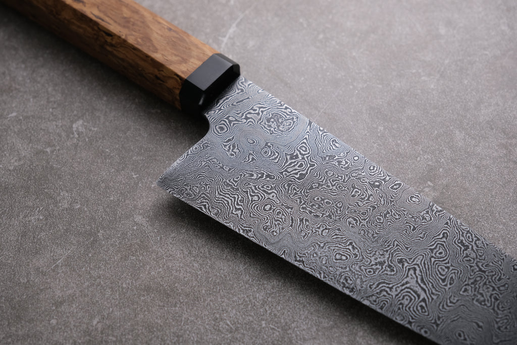 8 1/2 Inch (215mm) Topographic Pattern Chefs Knife
