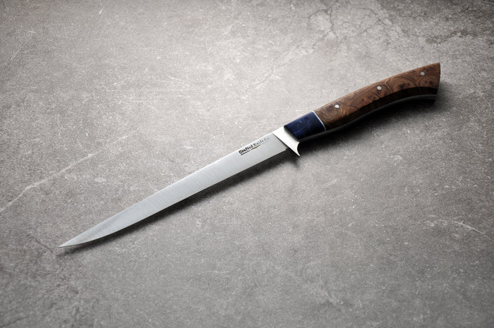 7 Inch Stainless Steel Boning Knife With Maple & Elm Handle